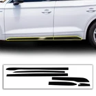Fits Audi Q5 2019-2025 Side Skirt Chrome Delete Decal Blackout Vinyl Trim