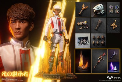VTSTOYS VM-041B 1/6 Ultraman Tiga Daigo Madoka 12'' Figure Collector's Edition