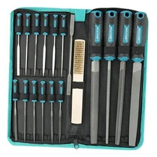  31PCs Metal File Set, Metal Files, Metal Files for Steel, 12 Needle Files 