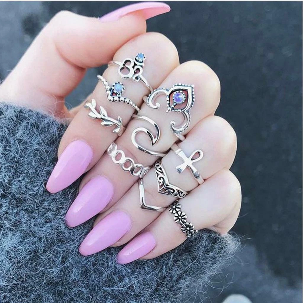 Hippie shop wedding bands