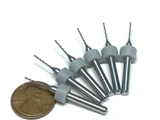 6 Pieces .75mm Micro Drill Bits 3D Printer Nozzle Cleaning PCB kit Extruder A31