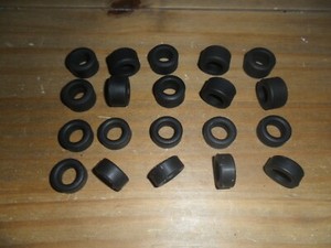 Scalextric new grippy slick 100 F + R Car Tyres INDY/Modern F1/Start | eBay