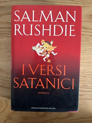 I VERSI SATANICI DI SALMAN RUSHDIE EDIZIONE MONDADORI 1989