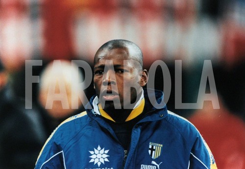 Photo de presse vintage Football Serie A 1997-98 Parma Enrico Eglise