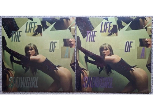 2 Taylor Swift The Life Of A Showgirl: The Shiny Bug Edition Vinyl Bundle Sealed
