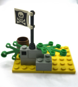 Lego Pirate Lookout Complete Set Number 1696 with Instructions