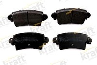 Kraft Automotive Bremsbelagsatz Scheibenbremse 6011900 FüR Interstar Nissan Opel