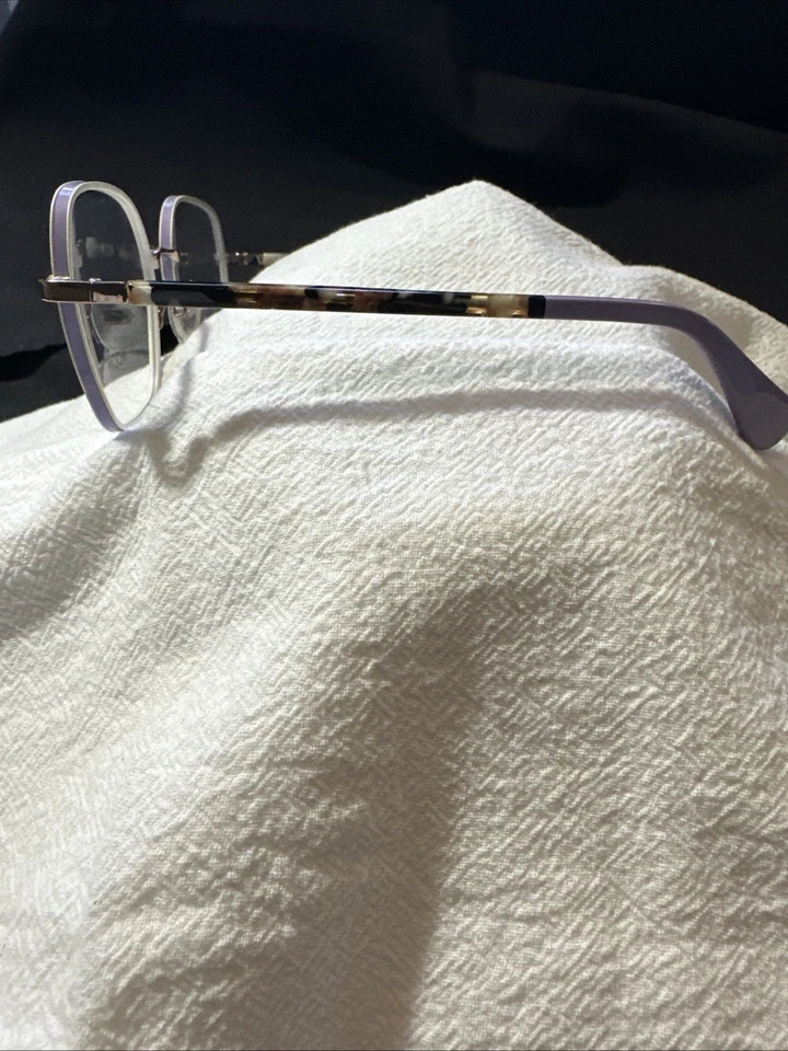 Monturas de gafas solo Wow Playlist1 9151 blanco/púrpura 50:17:140 diseño Francia Foto 3 de 4