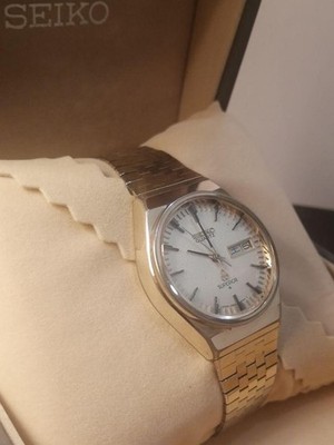 Seiko Superior 4883 8100 Quartz Watch Sapphire Crystal Japan Rare