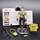 Gi Joe 1987 Tunnel Rat 100% Complete w File Card🔥Near Mint Condition🔥Vintage
