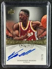 DOMINIQUE WILKINS 2008-09 UPPER DECK EXQUISITE COLL ENSHRINEMENTS AUTO 23/25