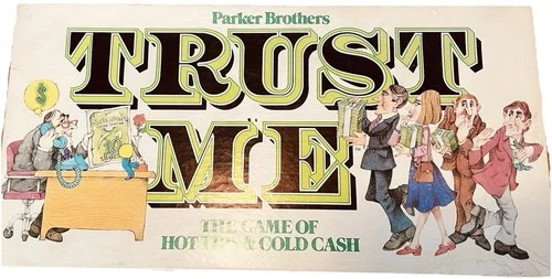 Vintage Trust Me Board Game Parker Brothers 1981 Complete Strategy Party Game VG