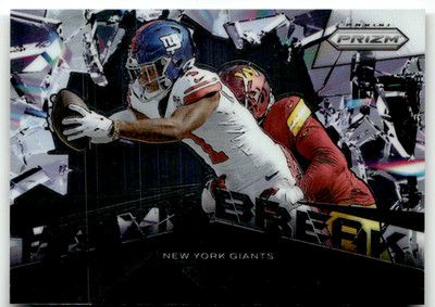 Panini 2025 Prizm NFL No. 5 Malik Nabers Prizm Break