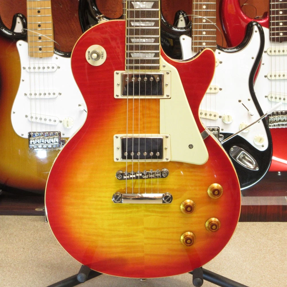 Epiphone Les Paul PRO plus top サンバースト GUITARRA EPIPHONE LES PAUL STANDARD PLUS TOP PRO HONEY BURST
