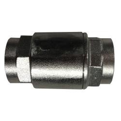 949441 2-Piece Barrel-Type Spring Check Valve, 1/4 in Nominal, FNPT, Import