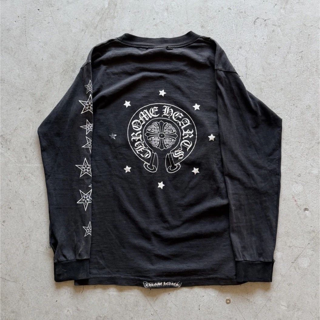 Chrome Hearts Long Sleeve T-Shirts for Men for sale | eBay
