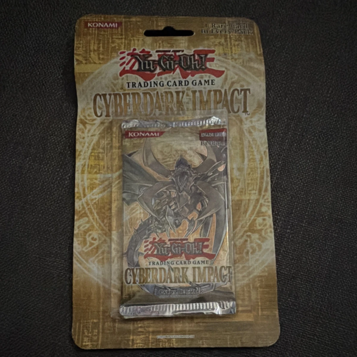 Yu-Gi-Oh! TCG Cyberdark Impact Sealed Collectible Card Game Packs