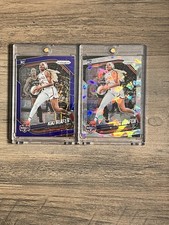 Kiki Iriafen 2025 Panini Prizm WNBA Cracked Ice🔥Blue Velocity🔥Mystics