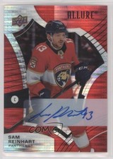 2021-22 Upper Deck Allure Red Rainbow Auto Sam Reinhart #42 Auto 13j9