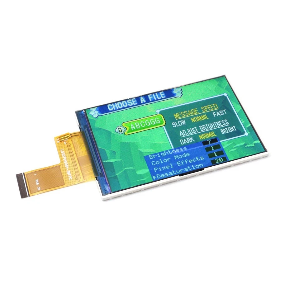 V5 Drop In 3.0" 720x480 Retro Pixel High Backlight Screen Kit+Cases For GBA - Image 4 of 4