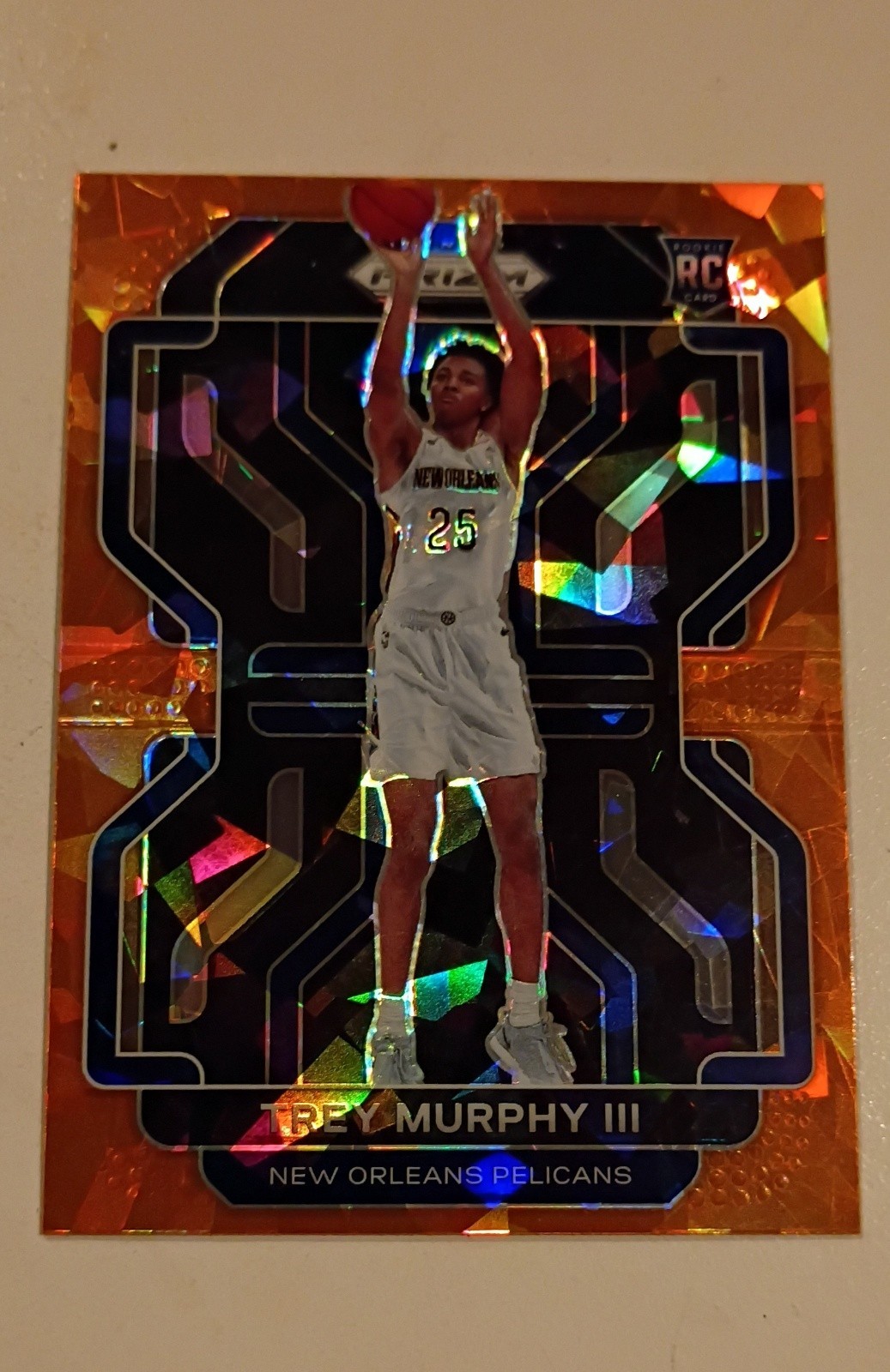 2021-22 Panini Prizm - Trey Murphy III #288 Orange Ice Prizm (RC)