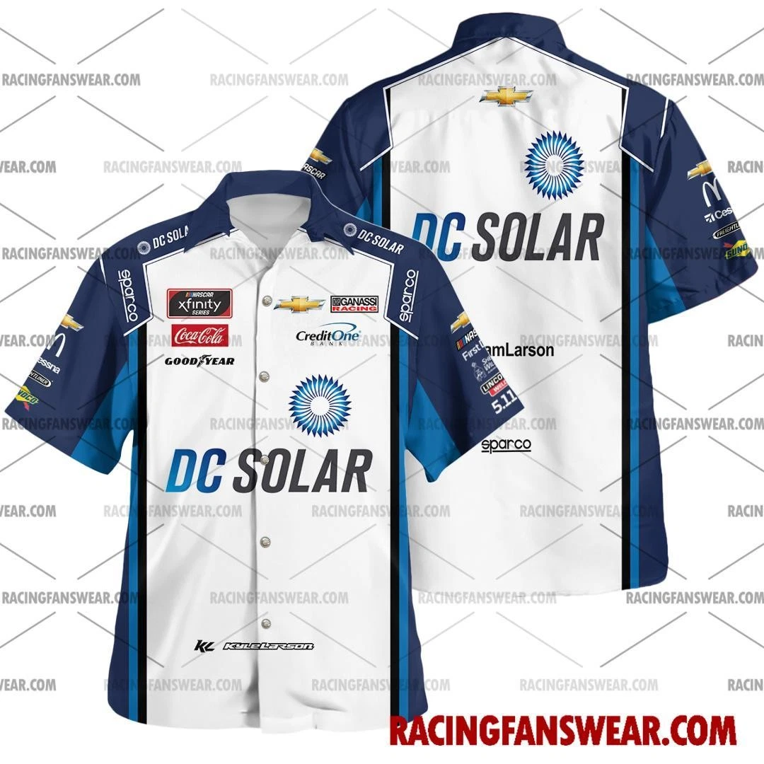 Kyle Larson Nascar Racing 2018 Hawaiian Shirts