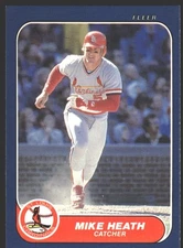 Mike Heath #U-50 1986 Fleer Update St. Louis Cardinals