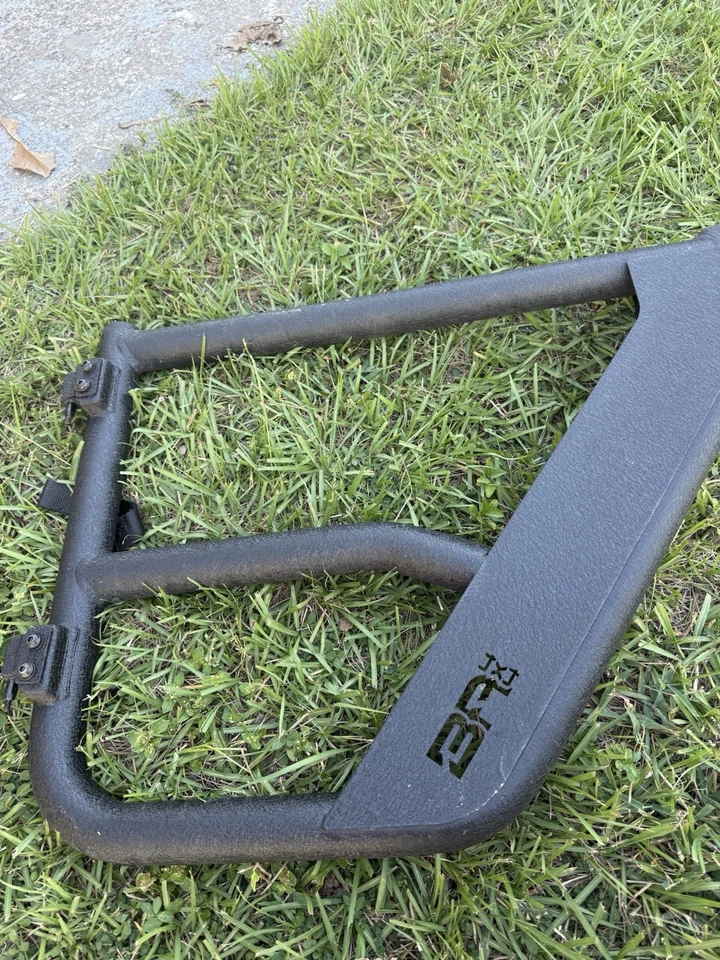 Body Armor 4x4 Rear Tube Doors; Textured Black (18-26 Jeep Wrangler JL 4-Door) - Image 2 of 4