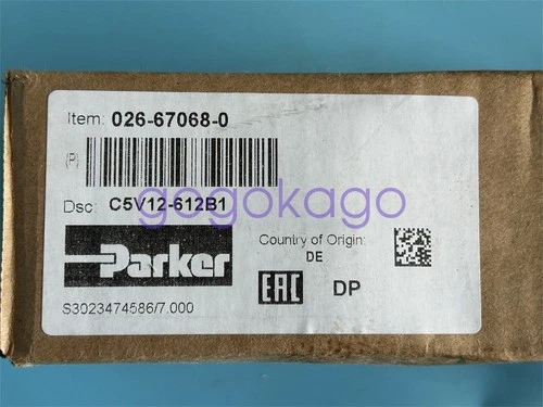 1PCS NEW PARKER 026-67068-0 C5V12-612-B1 Check Valve