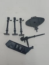 1986 GI Joe Vintage Cobra SURVEILLANCE PORT Parts Radar Leg Support Long Gun