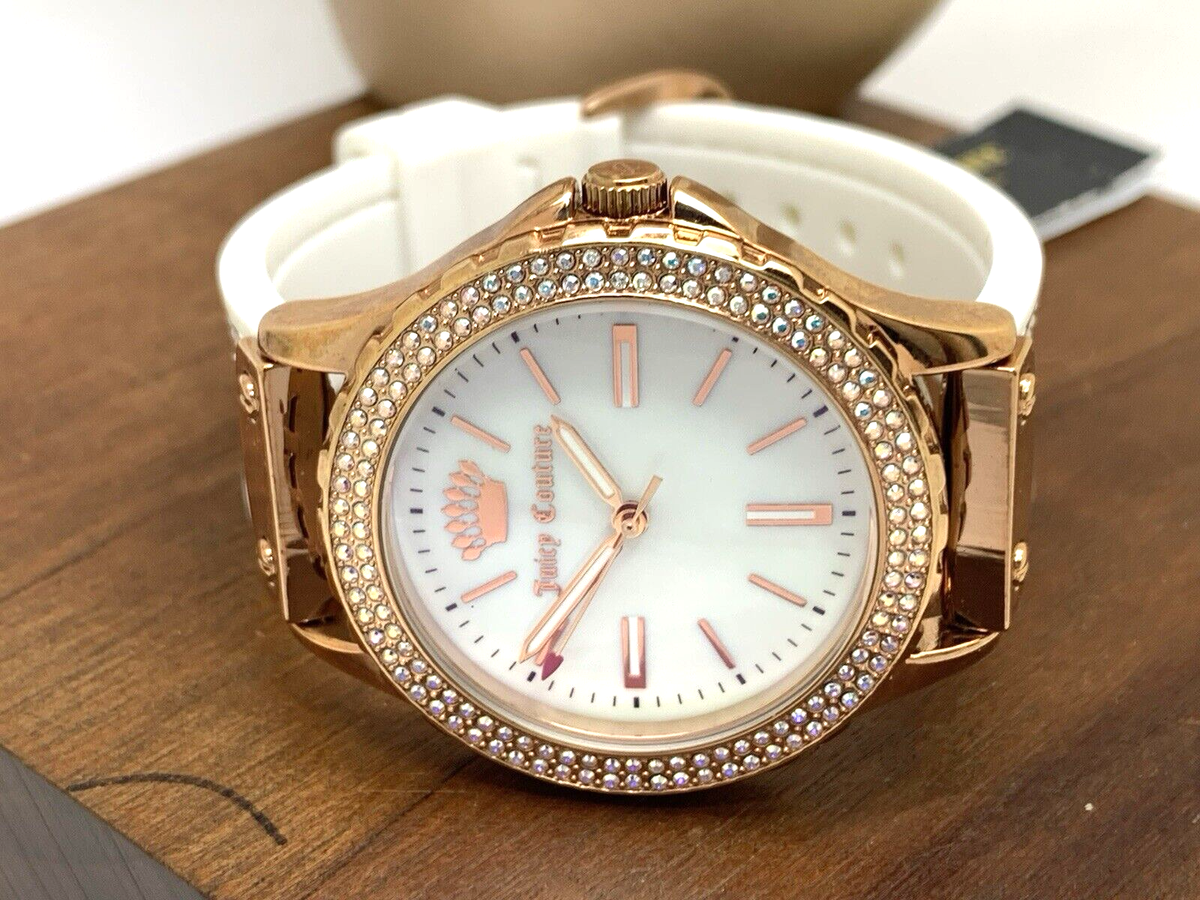 Juicy By Juicy Couture Women\'s Watch JC/1008 Quartz Rose Gold White Dial… Juicy By Juicy Couture Women main image 2