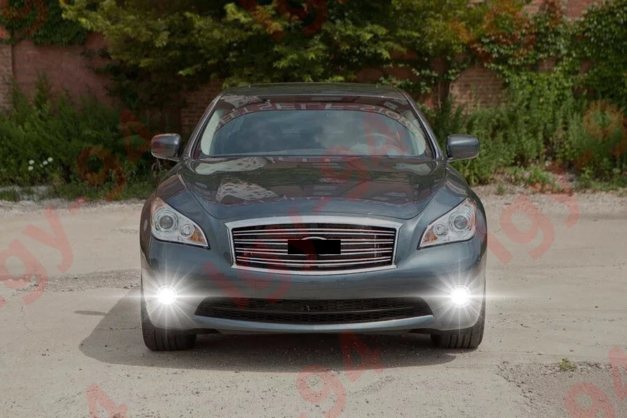 Para INFINITI M37 M56 QX56 EX35 FX35 - 2 PIEZAS 6000K Bombillas LED Luces de conducción antiniebla GJ Foto 4 de 4