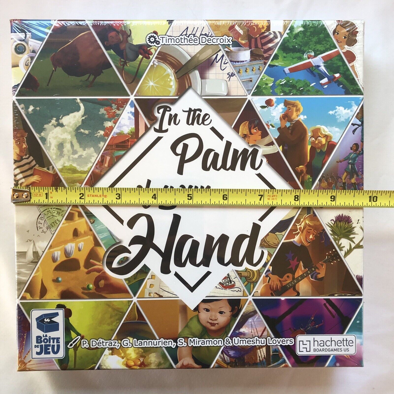  LA BOITE DE JEU in The Palm of Your Hand, Party Game for Teens  and Adults, Ages 10+, 2 to 8 Players