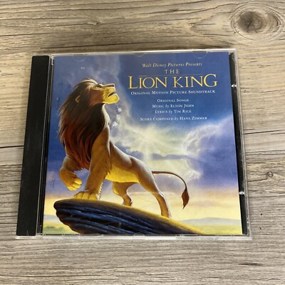 Disney: The Lion King: Original Motion Picture Soundtrack (Music CD, 1994)