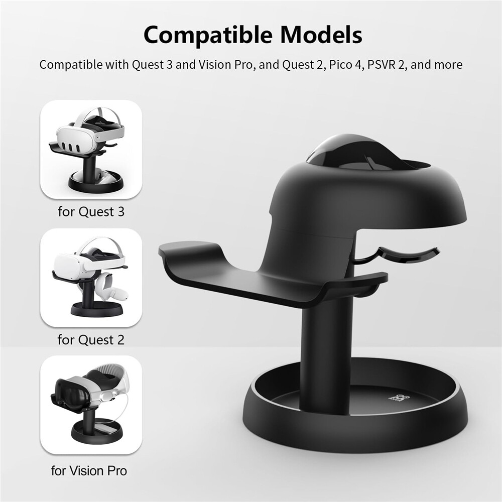 VR Headset Holder VR Accessories For Vision Pro Display Stand Mount Station-image