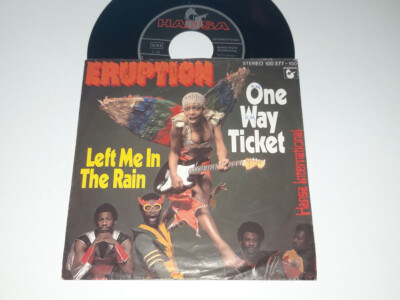 Eruption   One way ticket/Left me in the rain   Hansa   Single - Vinyl