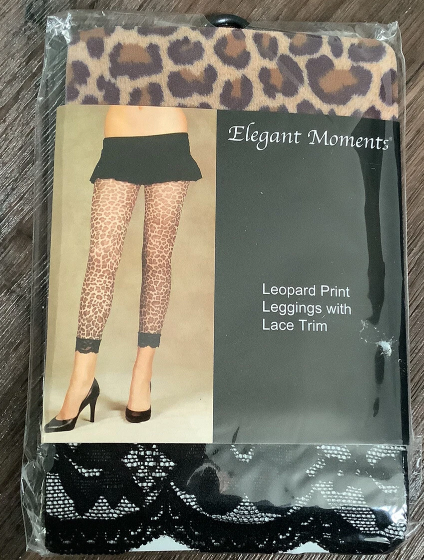 Leopard trim hotsell leggings