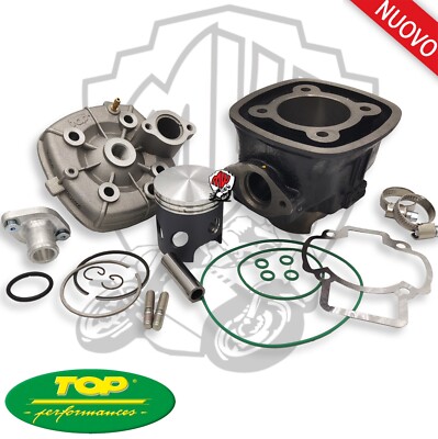 Zylinderkit Top ''Black Trophy '' H2O Ø 48 Piaggio NRG Power Pure Jet 2T Ie 2004