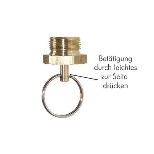 FITTINGSTORE Entwässerungsventile mit Ring Ablassventil Entlüftungsventil Druckluft Kondensat