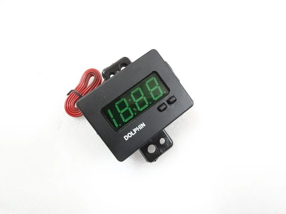 For Suzuki SJ410 413 Dash Digital Clock Watch Samurai Jimny Sierra Drover #22B30 - Image 2 of 4