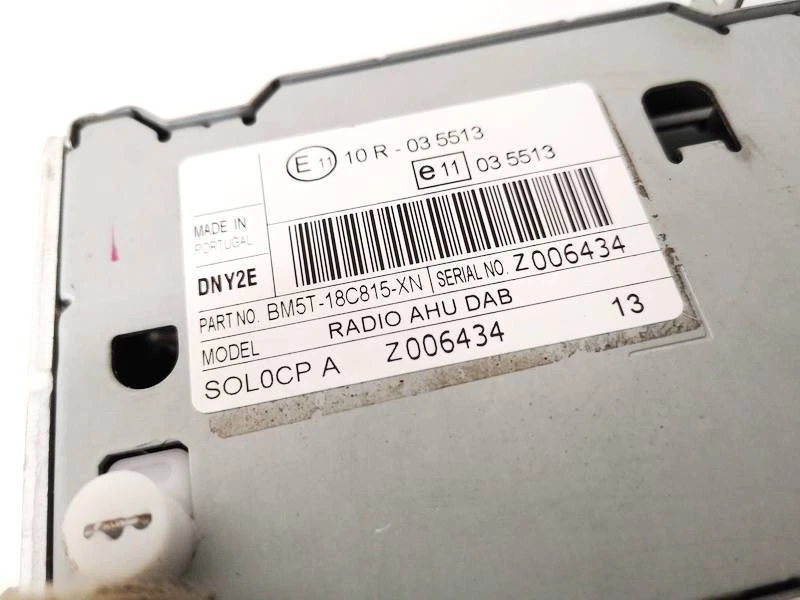 Ford B-MAX 2013 Autoradio bm5t18c815xn, bm5t-18c815-xn #1825283-95 - Bild 3 von 3