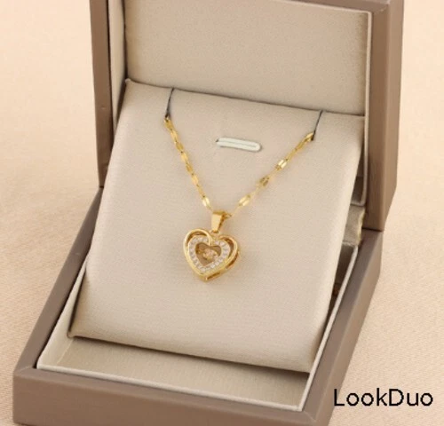 Collana Smart Love a Doppio Strato in acciaio Regalo Ideale per San Valentino