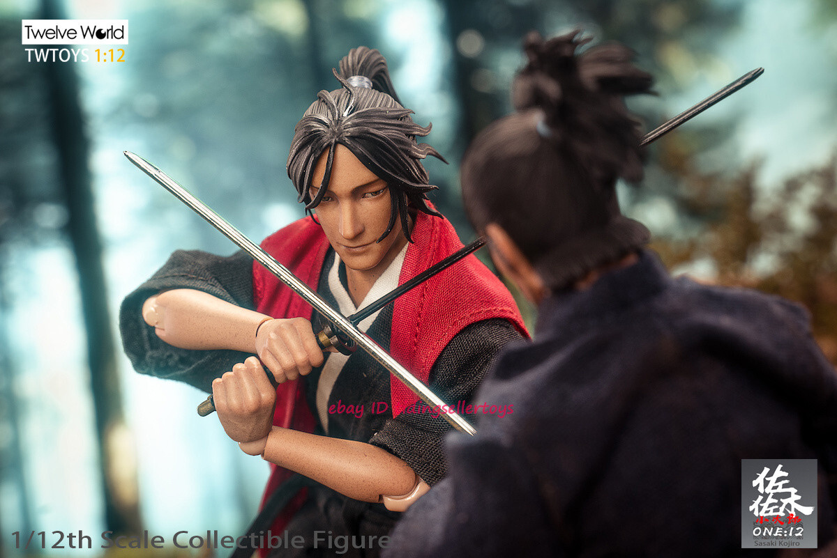 TWTOYS Studio Sasaki Kojiro 1/12 Figure 6'' Collection Deluxe