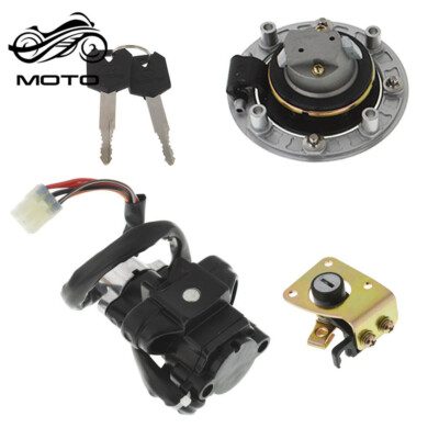 Suzuki Ignition Switch Set - Gas Cap, Seat Lock & Keys For GSXR Katana TL1000 Models