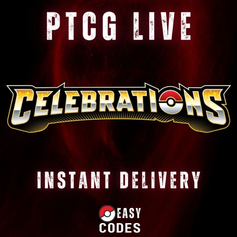 Celebrations Codes Booster Pokemon TCG Live Pack Instant delivery