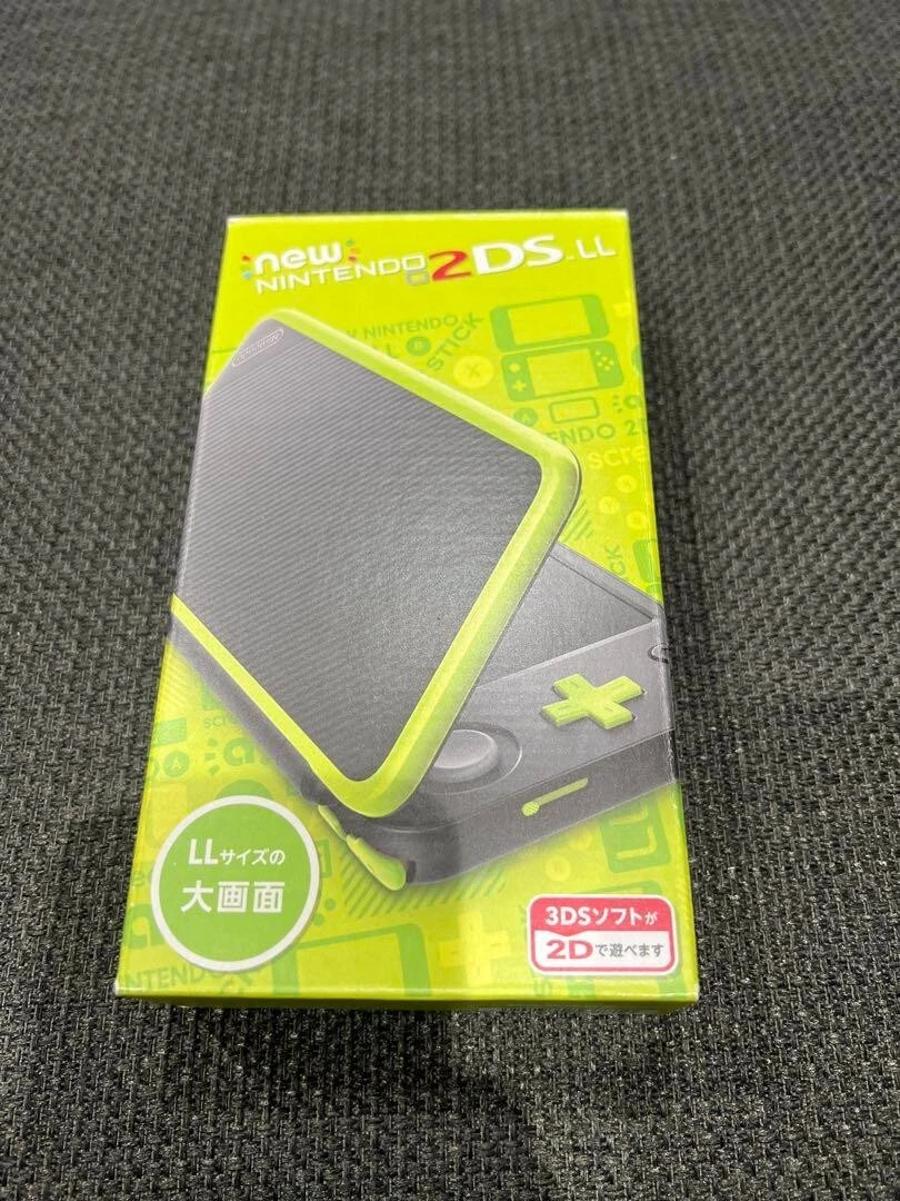 radiator te fort Nintendo 2DS (XL) LL Black × Lime Console Game NEW | eBay