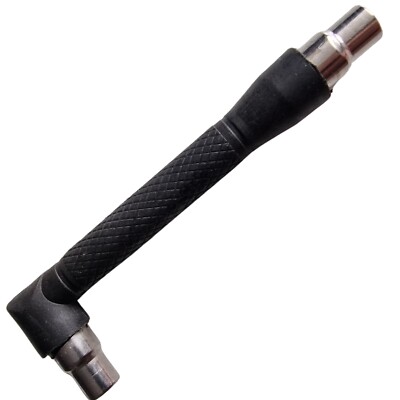 Winkelschraubendreher 1/4'' Sechskant 6-Kant Winkelschrauber L 90° lang doppelt
