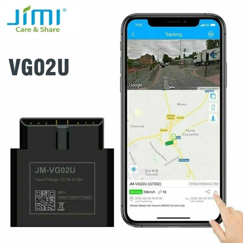 Jimi VG02U GPS Tracker Plug Play Real-time Tracking Driver Behavior For Vehicle