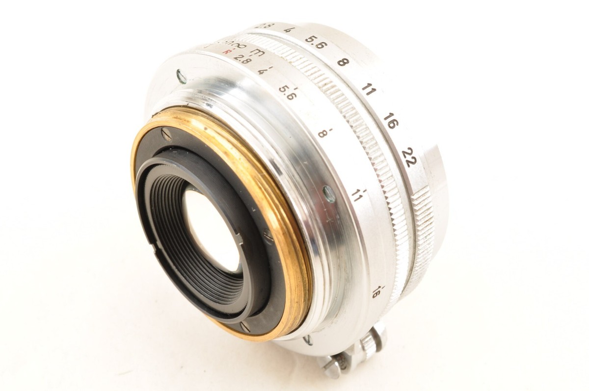 Canon 28mm f/2.8 Lens LTM L39 Leica Screw Mount MF Lens w/Case