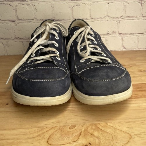 Finn Comfort Ikebukuro Lace Up Atlantic Sneakers Women Size 7 Blue Patagonia - Picture 11 of 12